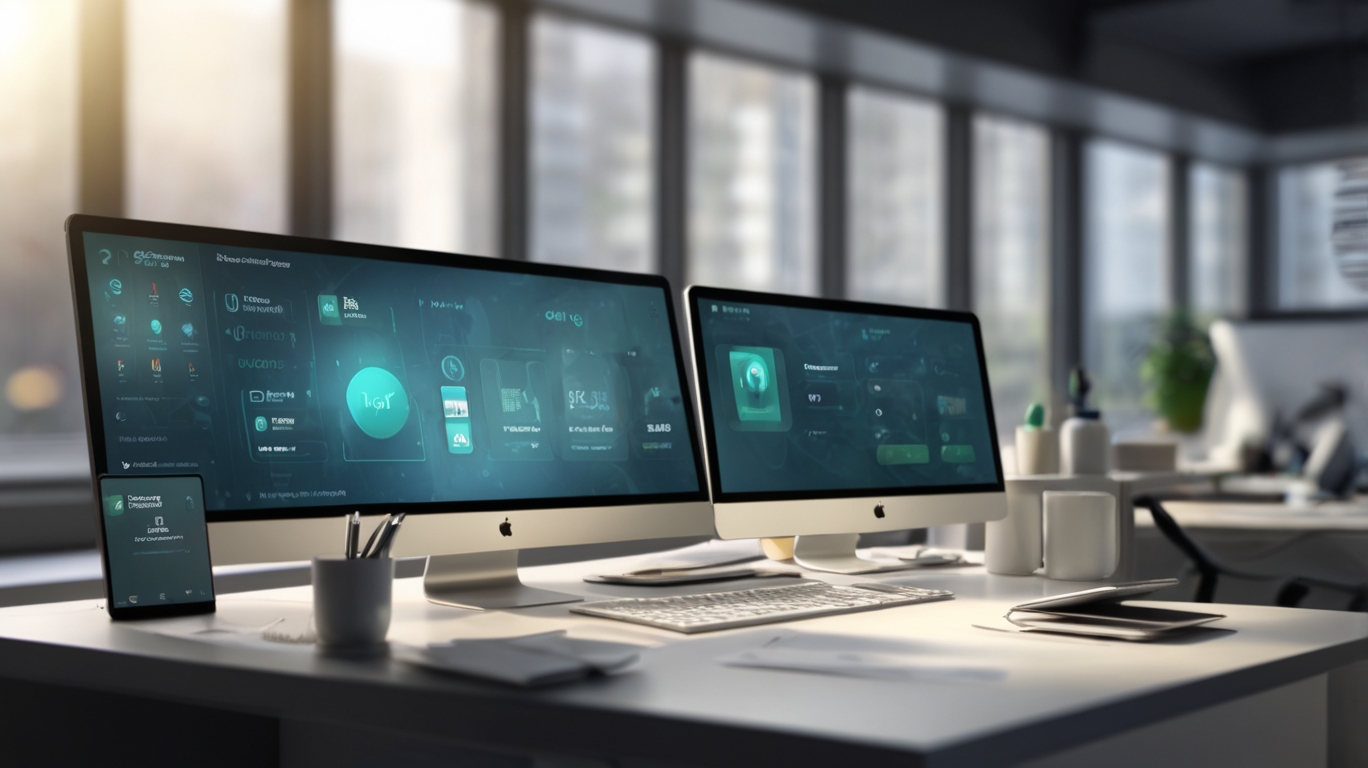 Modern office background